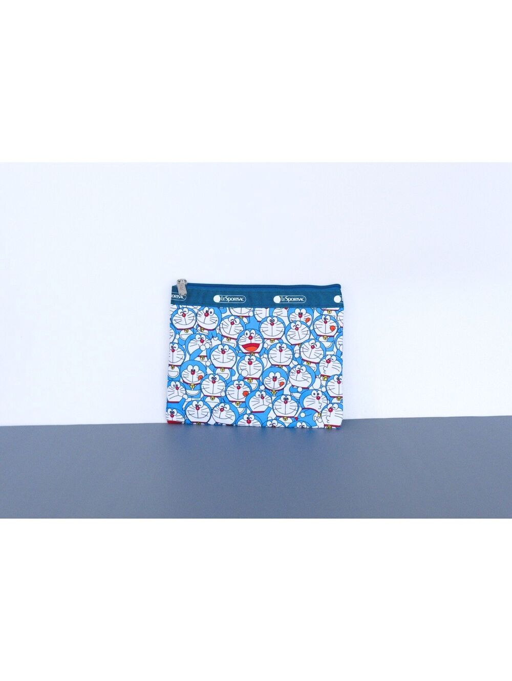 LeSportsac x Doraemon 1 Zipper Pouch NWOT